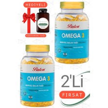 Balen Omega 3 Norveç Balık Yağı () 1380 Mg 100 Kapsül 2'li Set