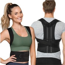 bgvibe Dik Duruş Korsesi Duruş Düzeltici Bel Sırt Omuz Korsesi Posture Corrector Dik Durma Aparatı