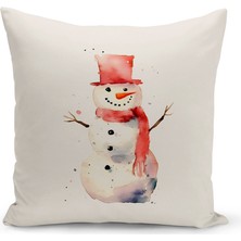 Bertille Home Yılbaşı Serisi Çift Tarafı Dijital Baskılı Kırlent Kılıfı (Christmas Noel Cushion Cover)