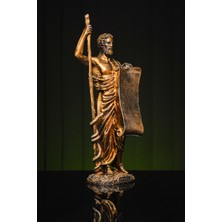 Narçiçeği Takı ve Hediyelik Özel Tasarım Doktor Hipokrat Yemini Büyük Boy Altın / Bronz Heykel Biblo