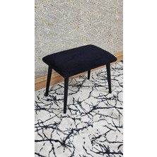 Ahşap Ayaklı Tedyy  Bench Puf Antre Önü
