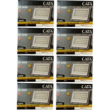 Cata CT-4658 50W 6500K (Beyaz Işık) LED Projektör (8 Adet)