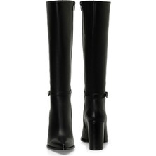 Nine West Vaıra 4pr Siyah Kadın Topuklu Çizme