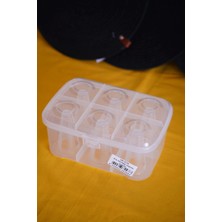 Çay Bardağı Taşıma Kutusu Şeffaf