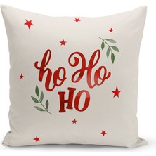 Bertille Home Yılbaşı Serisi Çift Tarafı Dijital Baskılı Kırlent Kılıfı (Christmas Noel Cushion Cover)