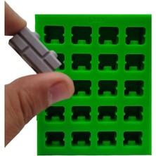 Minyatür Inşaat Maketleri Için Ithal Epoksi ve Normal Döküme Uygun  Geçmeli Tuğla Kalıp