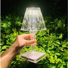 Öz Trend Store Masa Lambası Kristal Elmas Led Masa Lambası Bar Restoran Masa Lambası Kristal