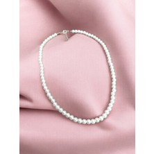 Crystal Atelier Inci Boncuk Aesthetic Soft Vibes Vintage Barok Tarzı Kolye 1 Adet