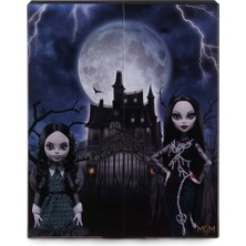 Escoines Koleksiyon 2024 Skullector Addams Family Doll Two-Pack - Addams Ailesi Bebek Ikili Paket