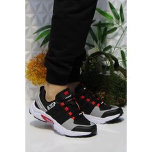 Fort Wks 2393 Siyah Kırmızı Rahat Outdoor Ayakkabı Erkek Ayakkabı