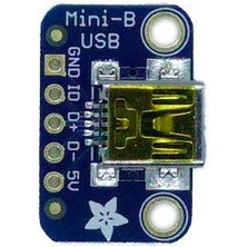 USB Mini-B Breakout Kartı - Çevirici