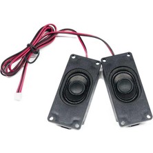 Muhafazalı Stereo Hoparlör Seti - 3W 4 Ohm