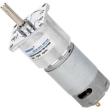 12V-24V 10 RPM 42mm Redüktörlü DC Motor