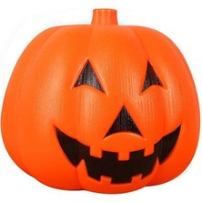 Parti Adresi Cadılar Bayramı Işıklı Balkabağı Halloween Parti Dekorasyonu 18 cm