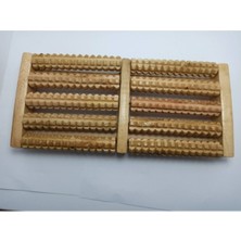 Ahşap Masaj Aleti 10 Tekerlekli