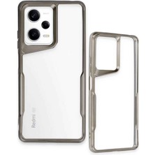 Denza Case Xiaomi Redmi Note 12 Pro 5g Kılıf Renkli Senkron Kapak - Siyah