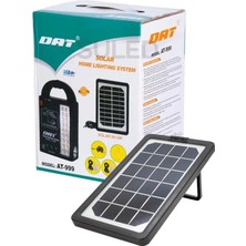 Suled   Solar Aydınlatma Seti 3 Lambalı 22 Amper Lithium Bataryalı USB Power Bank LED Işıldak Fener