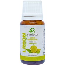 Ein Natur Limon Uçucu Yağı, % 100 Saf, 10 ml, Citrus limon essential oil