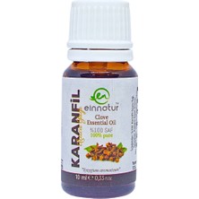 Ein Natur Karanfil Uçucu Yağı 10 ml, %100 saf, Syzygium aromaticum essential oil, öjenol içerir.