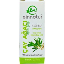 Ein Natur %100 Saf Çayağacı Uçucu Yağı 10 Ml, Tea Tree Essential Oil, Melaleuca Alternifolia