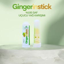 Ein Natur %100 Saf Uçucu Yağ Karışımı - Gingerinstick - Aromaterapi Koklama Tüpü, Aromatherapy Inhaler Stick, essential oil inhaler tube, zencefil, tıbbi nane, limon