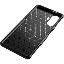 FUJİMAX Xiaomi Redmi K40 Gaming Kılıf Darbe Emici Uzun Ömürlü Dayanıklı Parmak Izi Yapmaz Karbon Tasarım Negro Silikon Kılıf