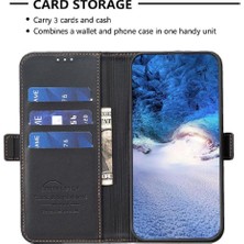 Manyi Mall IPhone 6 Için Flip Case/6s Kart Yuvaları Tutucu Manyetik Kickstand Pu Deri (Yurt Dışından)