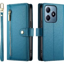 Manyi Mall Realme C63 Iş Standı Çok Fonksiyonlu Crossbody Kayışı Için Flip Case (Yurt Dışından)