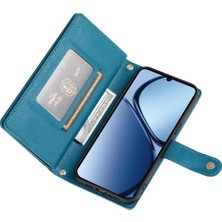 Manyi Mall Realme C63 Iş Standı Çok Fonksiyonlu Crossbody Kayışı Için Flip Case (Yurt Dışından)