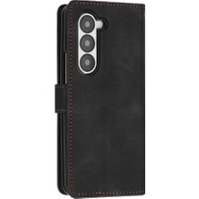 Manyi Mall Samsung Galaxy Z Için Flip Case Fold 5 5g Kart Ekleme Cüzdan Kickstand (Yurt Dışından)