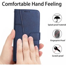 Manyi Mall Samsung Galaxy M35 Yan Toka Kart Ekleme Kickstand Pu Için Flip Case (Yurt Dışından)