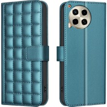 Manyi Mall Tecno Camon Için Flip Case 30 4g/5g Pu Deri Kart Yuvaları Tutucu Iş (Yurt Dışından)