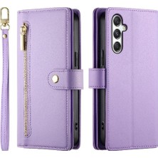 Manyi Mall Samsung Galaxy M35 Cüzdan Çok Fonksiyonlu Iş Standı Için Flip Case (Yurt Dışından)