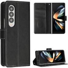 Manyi Mall Samsung Galaxy Z Için Flip Case ile 4 5g Kickstand Saf Renk Kat (Yurt Dışından)