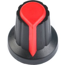 Roboyol Store Plastik Pot Başlığı 6mm Potansiyometre Rotary Enkoder Ses Voltaj Kontrol 360 Derece