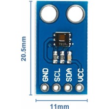 Roboyol Store HDC1080 Sıcaklık ve Nem Sensör Modülü Yüksek Hassasiyet Iıc Dijital Nem Sensörü Klima Termostat