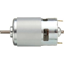 Roboyol Store RS775 Dc Motor 12V 15000RPM Yüksek Hız Tork Çift Bilyalı Rulman Matkap Torna Cnc Router Motor