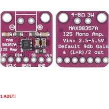 Roboyol Store MAX98357 I2S 5V 3W Ses Yükseltici Amfi Class D Dijital Ses Müzik Kuvvetlendirici Amfilikatör Dac