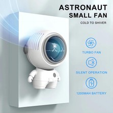 Liens-Li Dış Mekan Kullanımı, Elde Taşınabilir ve Askı Fanı Için Taşınabilir Şarj Edilebilir Mini Astronot USB (Yurt Dışından)