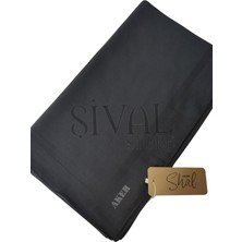Aker Düz Koton Şal 911- Siyah