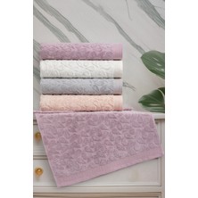 (4.lü Kutulu Set) Yeni Sezon 50X90 Cm. Bambu Lüks El Havlusu %40 Bambu Lifi Içerir