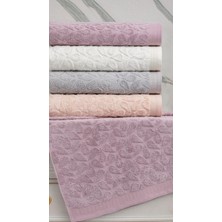 (4.lü Kutulu Set) Yeni Sezon 50X90 Cm. Bambu Lüks El Havlusu %40 Bambu Lifi Içerir