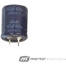 Powermaster 150 Μf 400 Volt  Tel Bacak Kondansatör