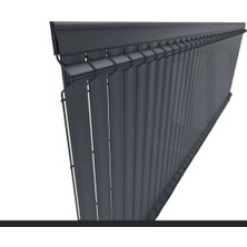 Renkli Evim Panel Tel Çit Kaplama  Pvc 100*250 cm
