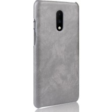 SZY Mall Oneplus 7 Pro Uyumluluk Anti Scratch Lychee Desen Için Retro Kılıf (Yurt Dışından)