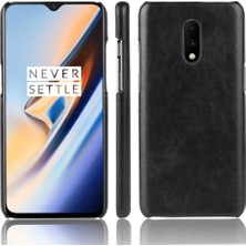 SZY Mall Oneplus 7 Pro Uyumluluk Anti Scratch Lychee Desen Için Retro Kılıf (Yurt Dışından)