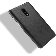 SZY Mall Oneplus 7 Pro Uyumluluk Anti Scratch Lychee Desen Için Retro Kılıf (Yurt Dışından)