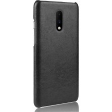 SZY Mall Oneplus 7 Pro Uyumluluk Anti Scratch Lychee Desen Için Retro Kılıf (Yurt Dışından)