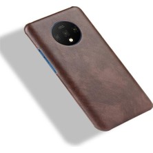 SZY Mall Oneplus 7t Retro Lychee Desen Anti Scratch Uyumluluk Için Retro Kılıf (Yurt Dışından)