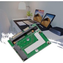 Qincao Mini Pcı-E Msata 1.8 SSD 2.5 Ide Inç HDD Sabit Disk Modülü Adaptörü 3.3V 44PIN Kart Pcı Pc Dizüstü Bilgisayar Express Dönüştürücü V0J2 (Yurt Dışından)